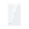 Bunker, Interruptor Inteligente Táctil Wifi, 1 Botón, Blanco
