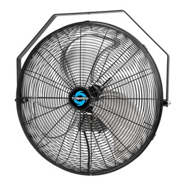 Tornado - 20 Inch High Velocity Industrial Wall Fan - 4750 CFM - 3 Speed - 6 FT Cord - Industrial, Commercial, Residential Use - UL Safety Listed