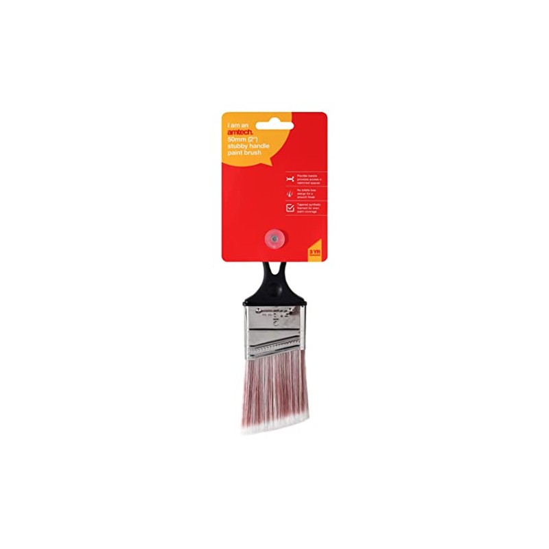 Amtech G4345 50mm (2") Stubby handle paint brush
