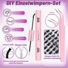 Manga Cluster Lashes Extension Set for DIY Eyelash Extensions, Spiky