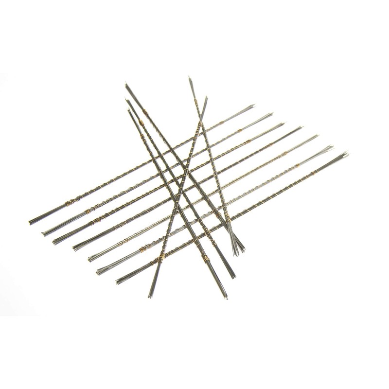 SE 144-Piece Jeweler's Piercing Saw Blade Set - Precision Steel