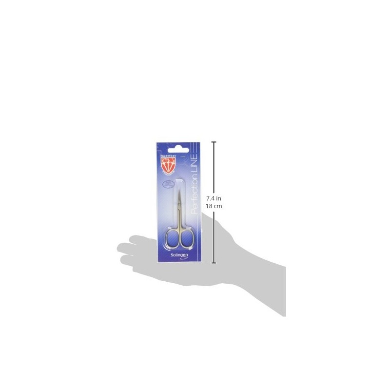 3 SWORDS GERMANY - cuticle scissor, nickel plated mat, Quality: