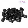sourcing map Pack of 50 11 mm Protector Rubber End