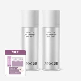 Arosel Mela TXA Milky Drop Whitening Ampoule 2 + [Collagen Sachet SET] / 아로셀 멜라 TXA 밀키드롭 미백 앰플 2개 + [콜라겐 사셰 SET]