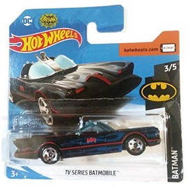 Hot Wheels TV Series Batmobile Blue Flames 1:64