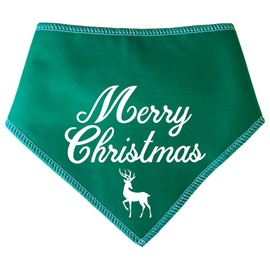 Spoilt Rotten Pets' Merry Christmas' Slogan Cute Festive Dog Bandana, Xmas Fancy Dress Gift For Dogs