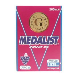 Medalist Grape Flavor, 16.9 fl oz (500 ml), 0.5 oz (15 g) x 12