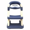 XKMT- Blue Toddler Potty Training Seat Ladder Wider Step Toilet
