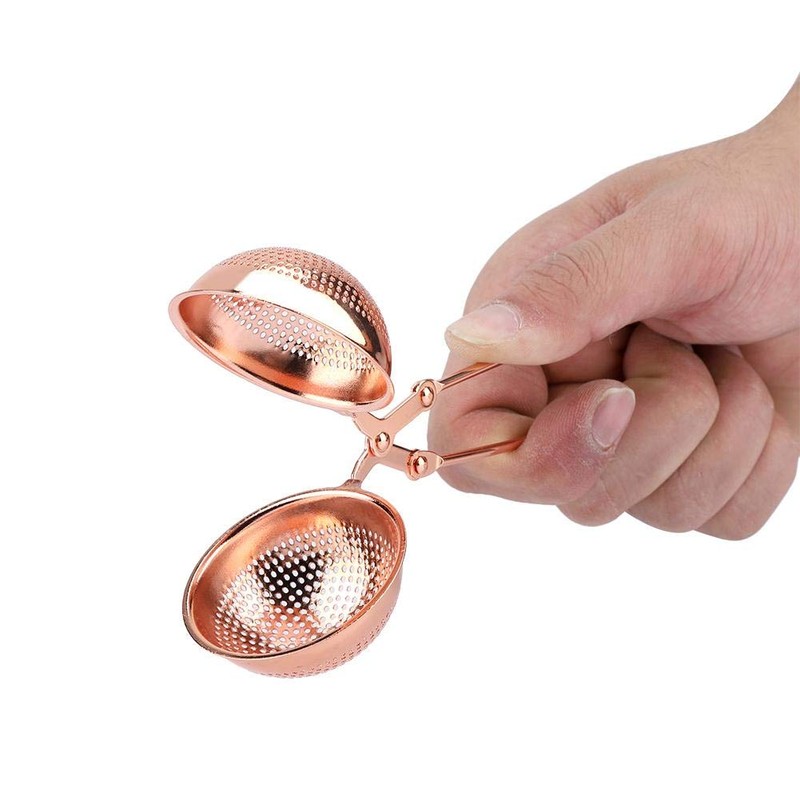 Tea Infusion Mesh Strainer, Portable Stainless Steel Tea Infusion Strainer,