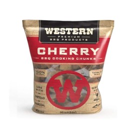 Western BBQ 28081 Smoking Pellet Wood Burning Grill Cooking Chunks, Cherry