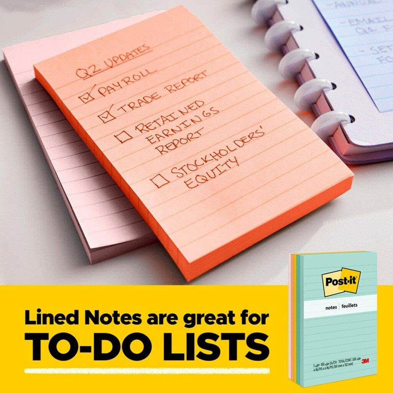 Post-it Notes, 3 in x 3 in., 3 Sticky Notes