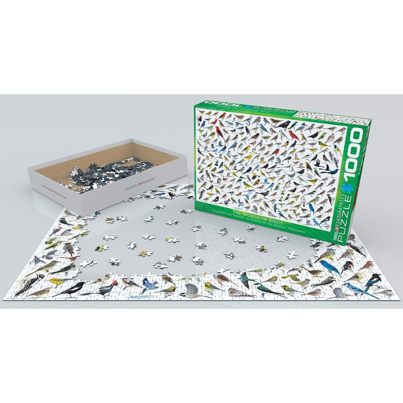 EuroGraphics The World of Birds (1000 Piece) Puzzle