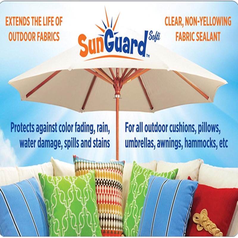 SUNGUARD UV Protectant Spray for Outdoor Decor & Fabric Prevents
