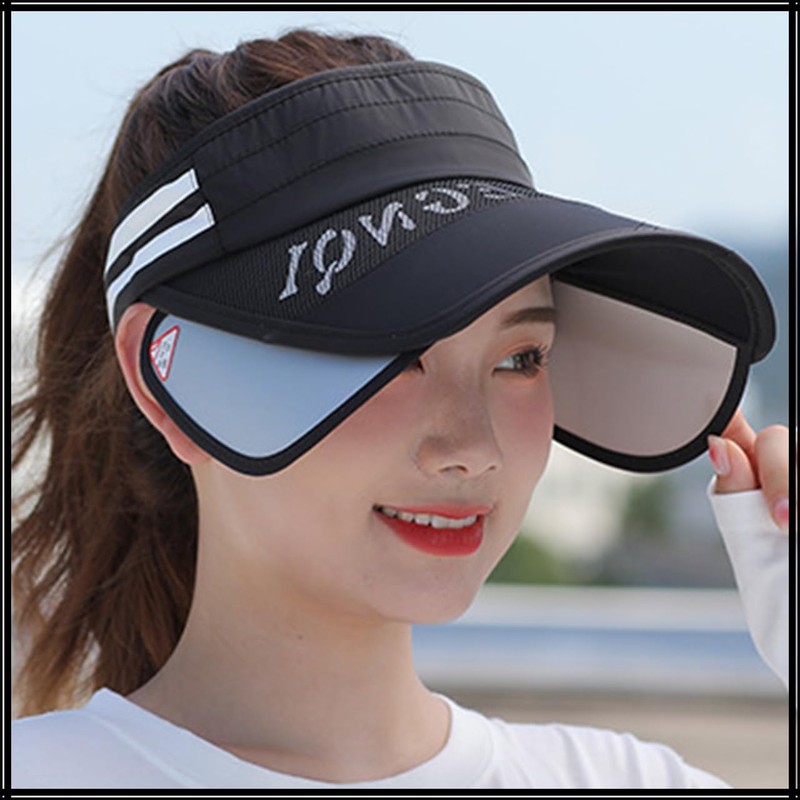 White Fang CA983 Women's Visor, Sun Visor, Hat, Logo, Sun