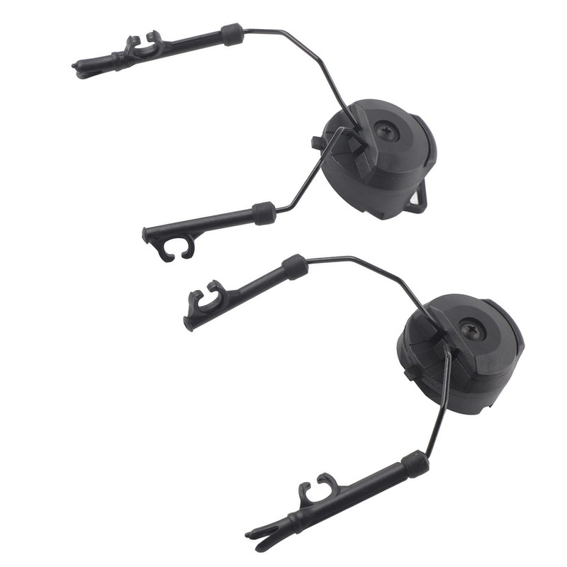 1 Pair Helmet Arc Rail Adapter Set For Peltor Comtac
