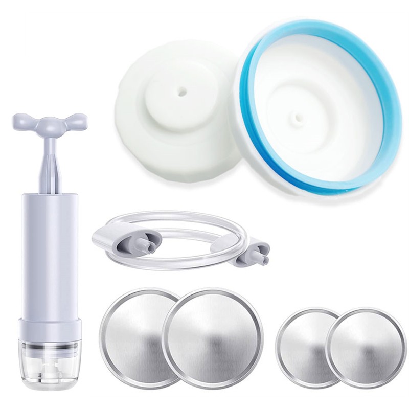 Vacuum Sealer Kit Jar Sealer with Accessory Hose for Wide