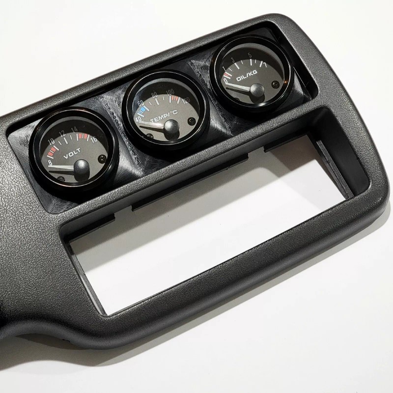 CBC 92-95 Civic EG Angled 3 Gauge Pod Climate Control