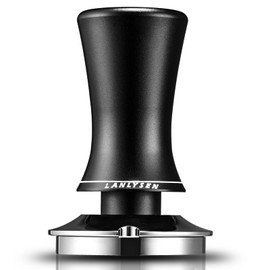 LANLYSEN 53.3mm Espresso Tamper - Spring-loaded Loaded Calibrated Barista Tamper - Stainless Steel Base Tamper for Espresso Machine, Depth-adjustable 53.3mm Portafilter Basket