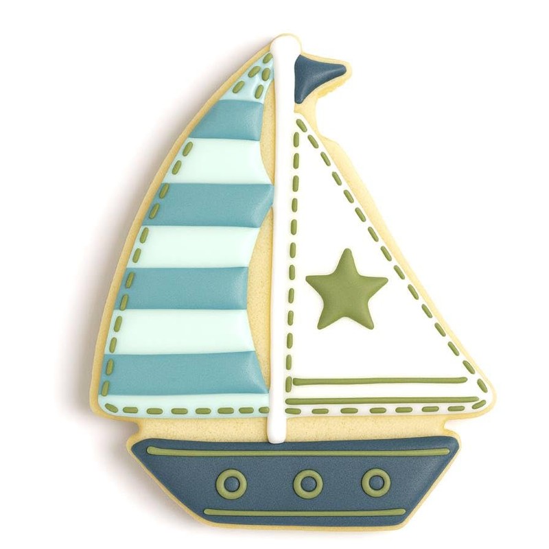 Sailboat 3.5 Inch Cookie Cutter from The Cookie Cutter Shop