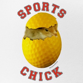 CafePress Golf Chick 3 Snapback Trucker Hat