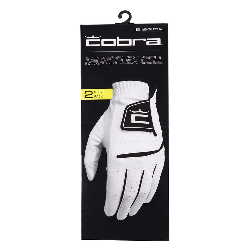 COBRA Golf Mens Left Hand Micro Flex Cell Glove Twin