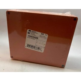 HAMMOND 1590XXOR Orange Diecast Stomp Box (145 mm x 121 mm x 39 mm)
