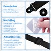 2 Pack Anti Tip Straps Safety for TV Furniture Safety