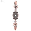 10pcs Zinc Alloy Cabinet Handle Back Plate Retro Style Single