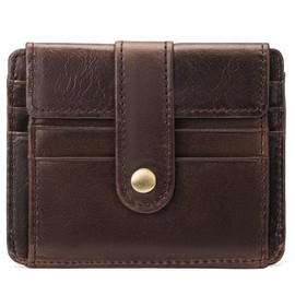 FALAN MULE Wallets for Men Genuine Leather Mens Wallet with Coin Pocket