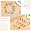 Angoily 24pcs File Cabinets Heavy Duty Shelf Shelving Brackets Shelving