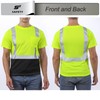 sesafety Hi Visibility Shirts for Men, Safety Shirts with Reflective