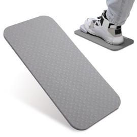 Udefineit Sewing Machine Foot Pedal Non Slip Pad, 13.4"x6.7" Anti-Slip Foot Control Mat, Foot Pedal Pad Keeps Petal in Place, Sewing Machine Foot Pedal Mat, Sewing Pedal Mat Reduce Movement - Gray