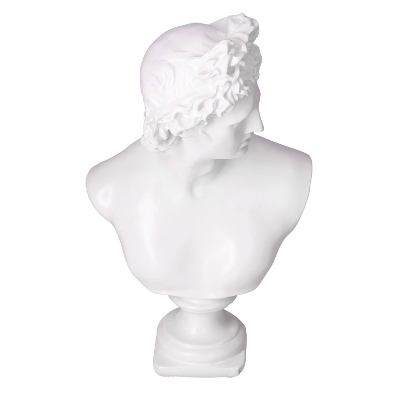Nordic Style Character Figurine Bust Statue Craft Ornament for Desktop