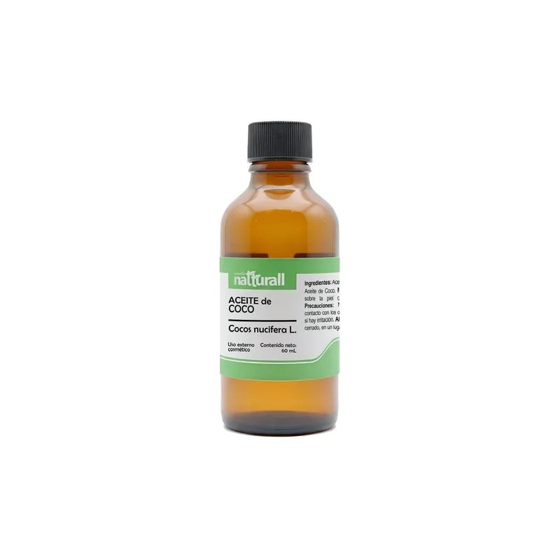 Aceite Coco Barba Cabello Piel Nutre Brillo