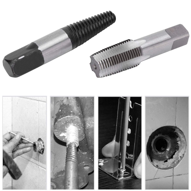 Screw Extractor, Stripped Screw Extractor, 1/2in Thread Easy Out Damaged