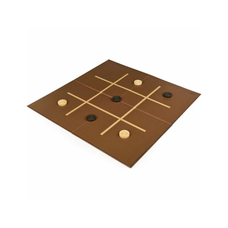 Cardinal Chess, Checkers & Tic Tac Toe One Size Brown