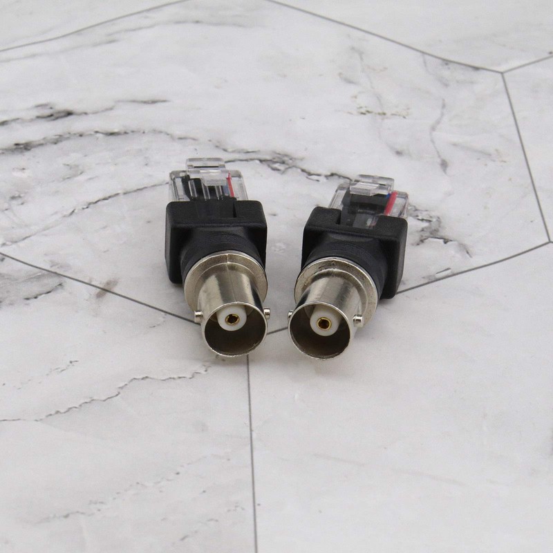 EMSea BNC Female to RJ45 Male RF Coaxial Connector Coupler