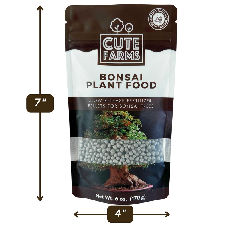 Bonsai Slow Release Fertilizer Pellets for Indoor and Outdoor Plants