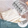 DOERDO Stainless Steel Noodle Lattice Pastry Crust Roller Cutter Pasta