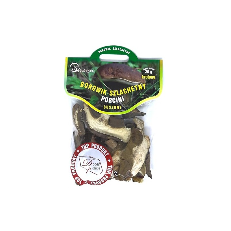 Seweryn Dried Porcini Mushrooms Polish Borowik Shlachetny Sliced 20 gr