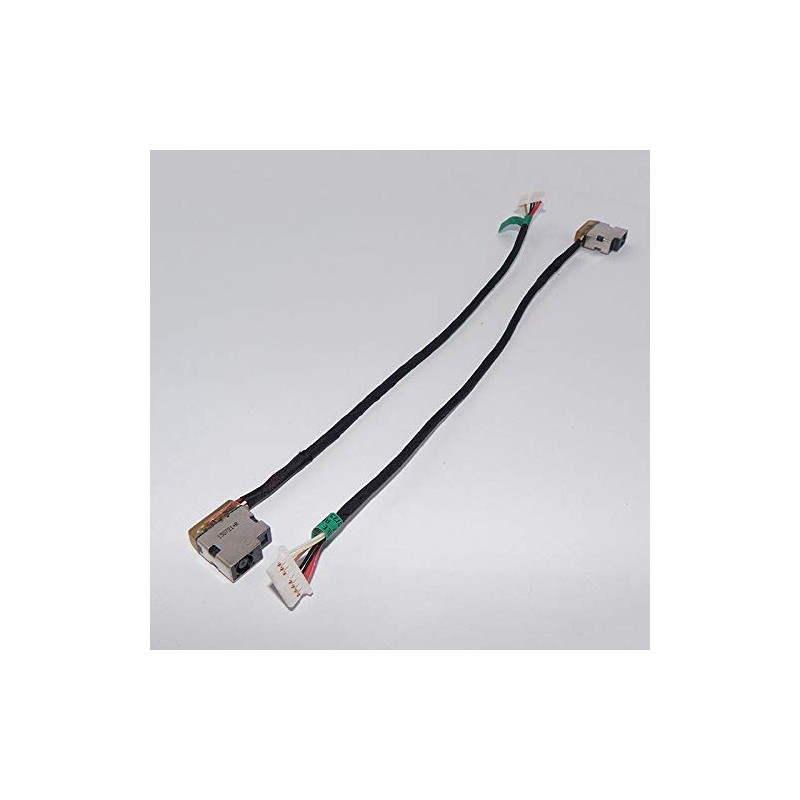 Charging Port DC in Power Jack Cable Replacement for HP