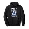Crystals Because Roses Die Rockhounding Rockhounds Pullover Hoodie