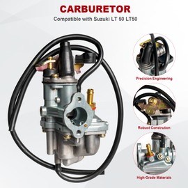 LT50 Carburetor For Suzuki LT50 1983-1987 50 LT-A50 2002-2005