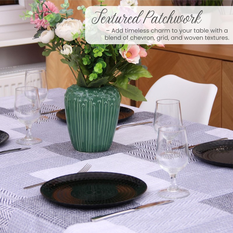 KP HOME Wipe Clean Tablecloth Rectangular 78.7"x 55.1" (200x140cm) -