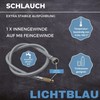 LICHTBLAU Kink-Resistant Stainless Steel Hose I 30 cm I 3/8