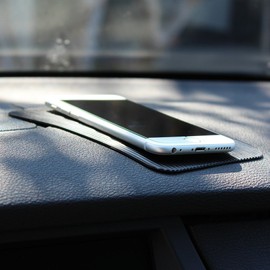 No-Slip Phone Grip - Non-Adhesive Anti-Slip Mat for Phones on Car Dashboards, Desks, or Anywhere You need to Get a Grip