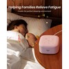 elesories White Noise Machine for Sleeping Nursery Office Home, Memory