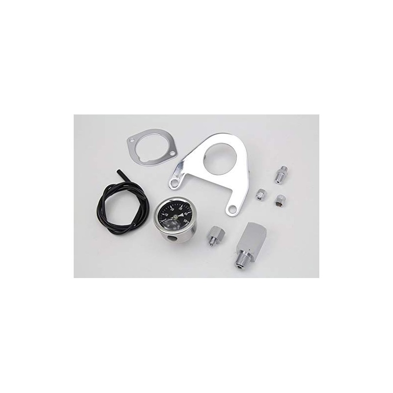 V-Factor Twin Cam Oil Pressure Gauge Kit for Harley-Davidson Twin