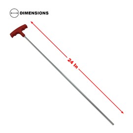 Poolzilla 24" Hex Key For Pool Anchors, Hex Key for for Raising and Lowering Anchors- Extra Long- 1 Pack