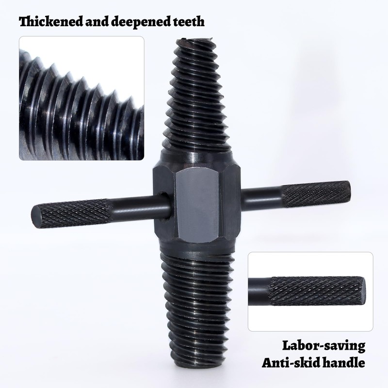 RUNYU 4 Piece Pipe Tap Set, 1/2 and 3/4 Inch